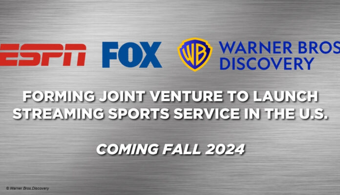 ESPN, Fox, WBD Sport Streaming
