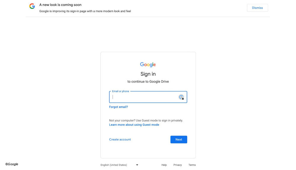 Google-Login-Design