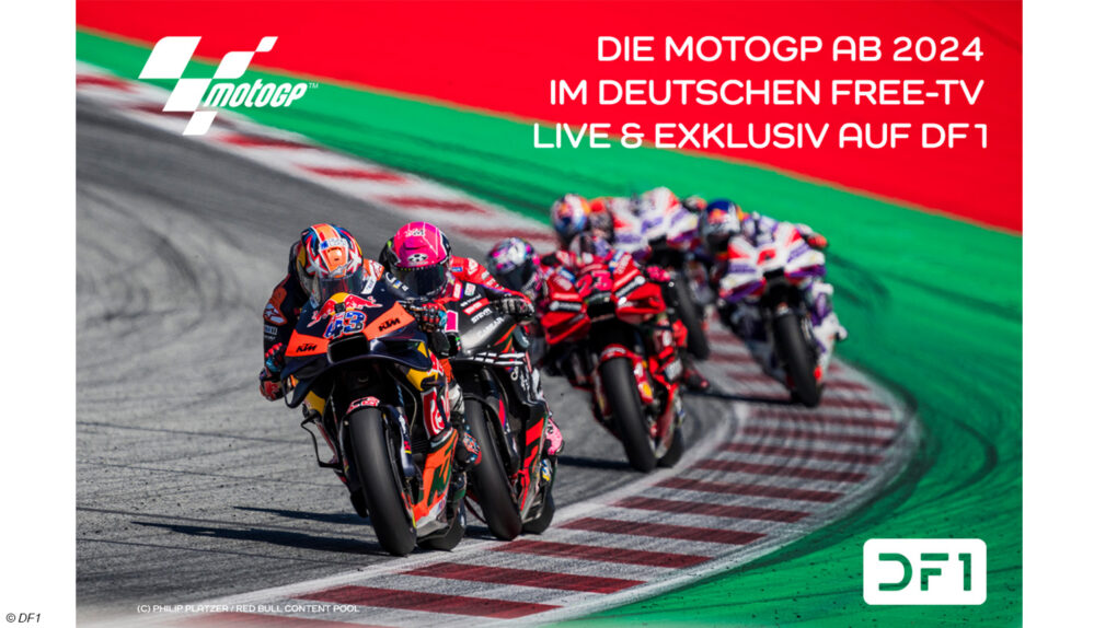 #MotoGP startet Samstag bei DF1