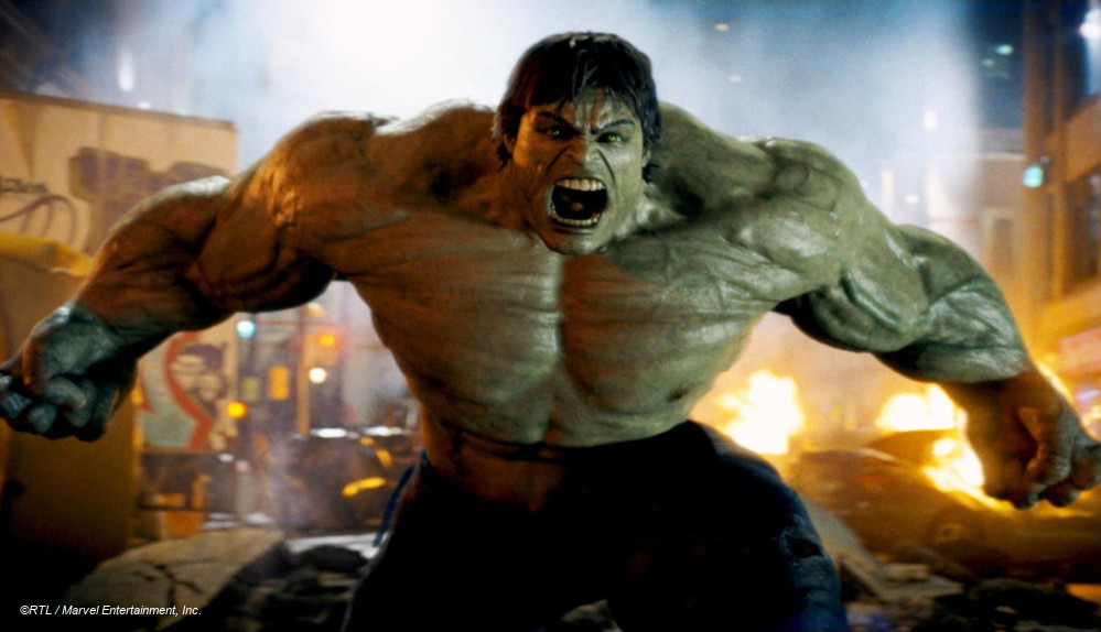 #Die „Hulk“-Kinofilme heute und morgen im Free-TV
