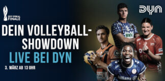 Dyn Volleyball Showdown Banner