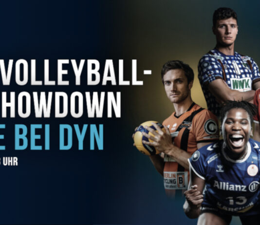 Dyn Volleyball Showdown Banner
