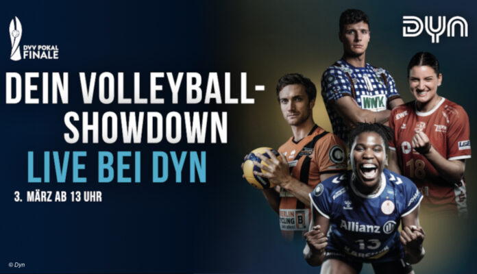 Dyn Volleyball Showdown Banner