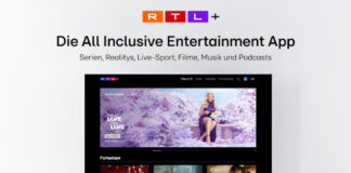 Fernseher mit RTL+ All Inclusive Entertainment App