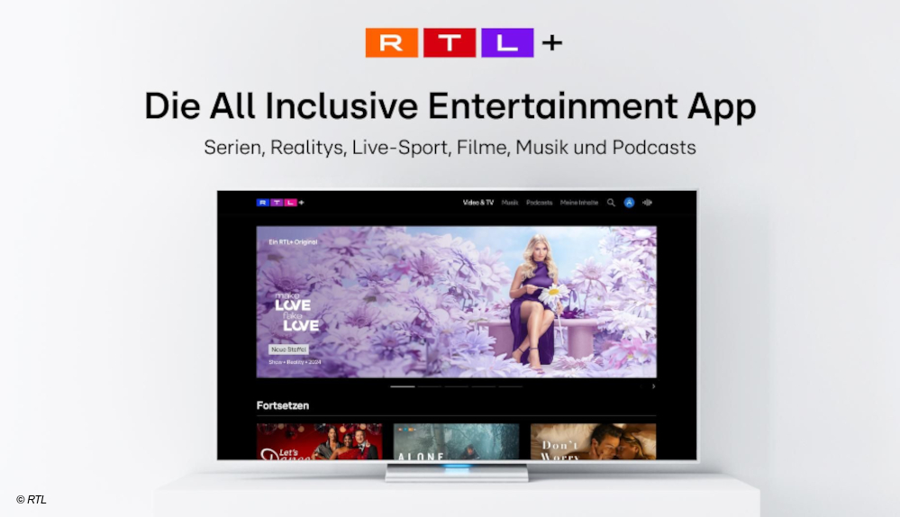 #RTL+ All Inclusive Entertainment App jetzt auf weiteren Geräten verfügbar
