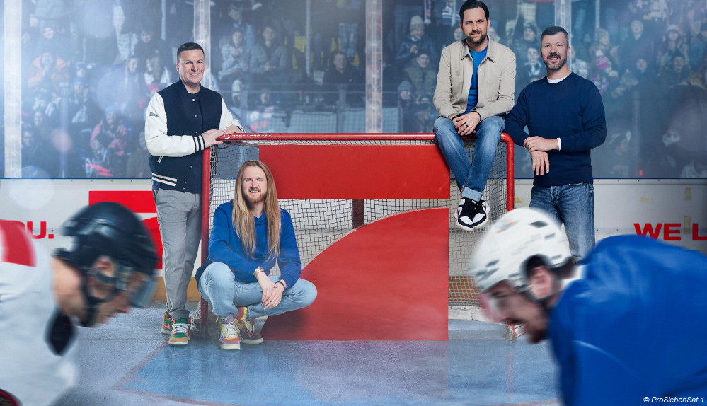 ProSieben-Team für die Eishockey-WM 2024