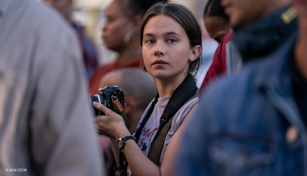 Cailee Spaeny als junge Kriegsfotografin