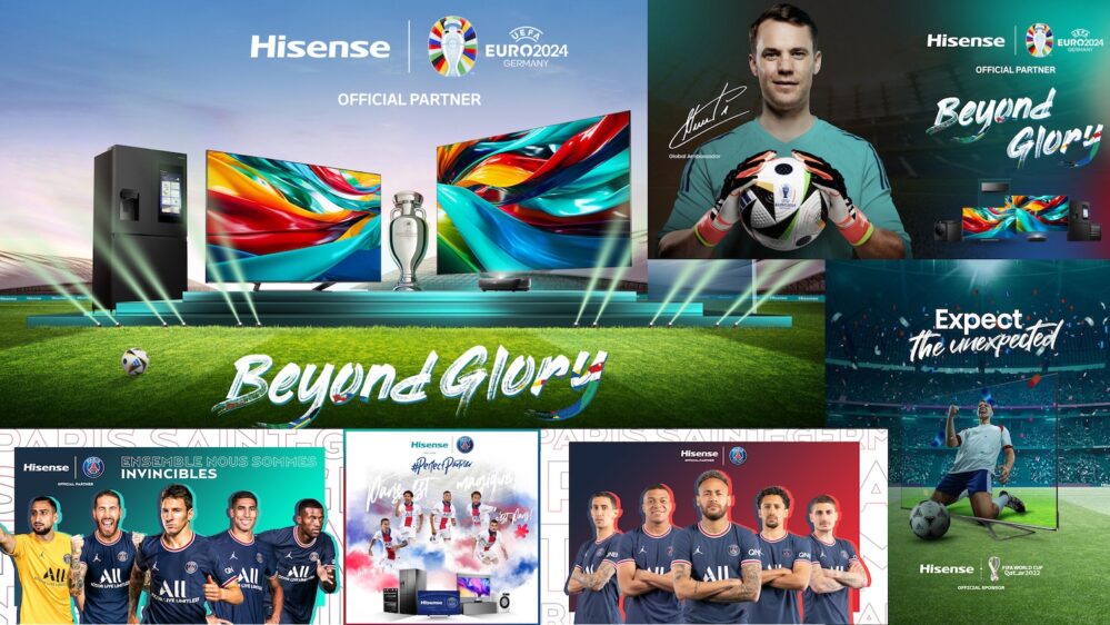 Hisense Football Sponsorship