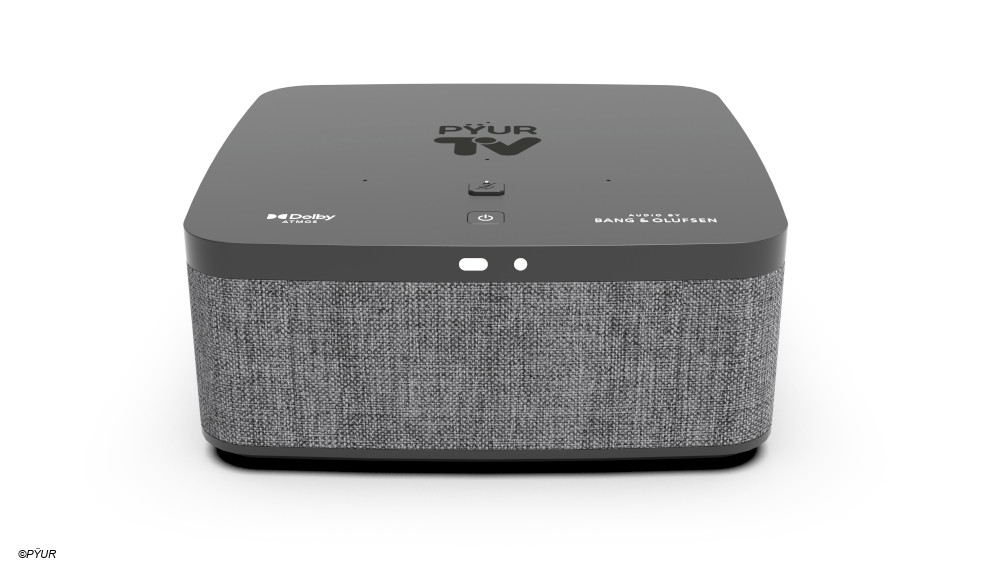 #Pyur kündigt 4K-Settop-Soundbox mit Dolby Atmos an