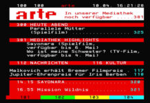 Teletext von Arte bei Waipu.tv