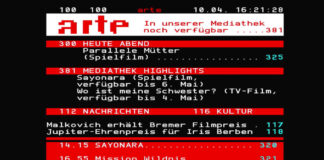 Teletext von Arte bei Waipu.tv