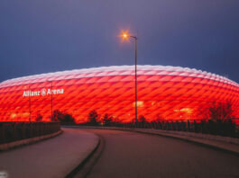 Allianz Arena Fußball Stadion Bayern