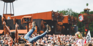 Publikum eines Festivals