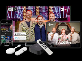 Verschiedene Geräte mit HD+ MultiScreen