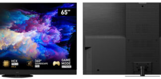 Panasonic OLED Z95A Front Back