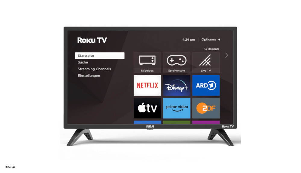 #Mini-TV mit allen Raffinessen: 24-Zoll-TV RCA RK24HF1 im Test