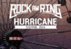 Rock am Ring, Hurricane und RTL+ Schriftzüge