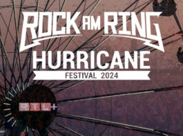 Rock am Ring, Hurricane und RTL+ Schriftzüge
