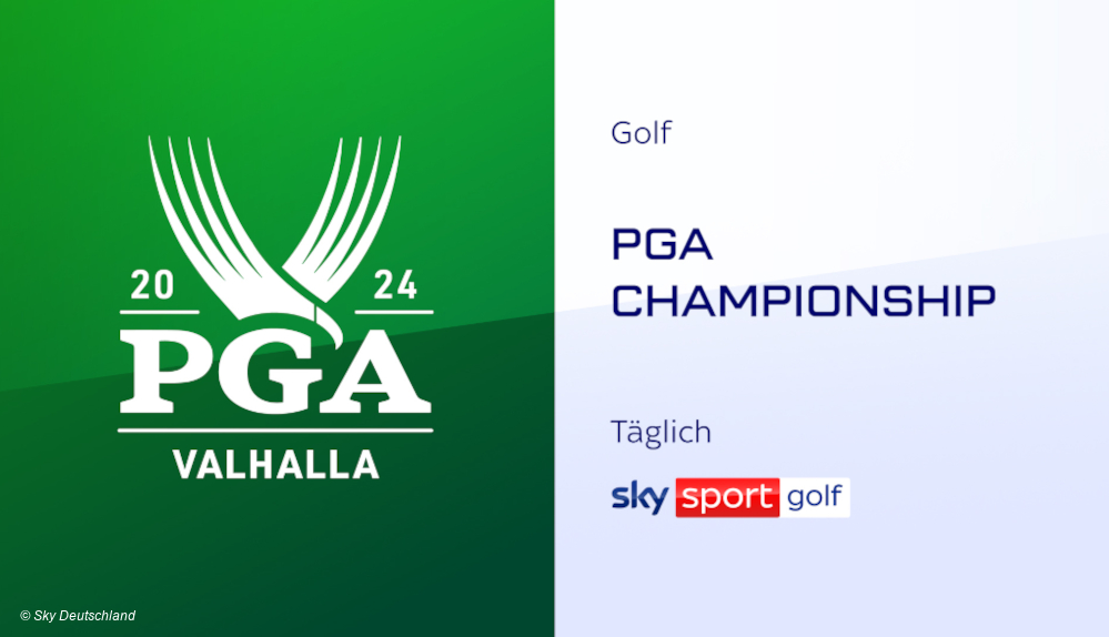 #PGA Championship: Sky zeigt ab heute über 40 Stunden Golf live