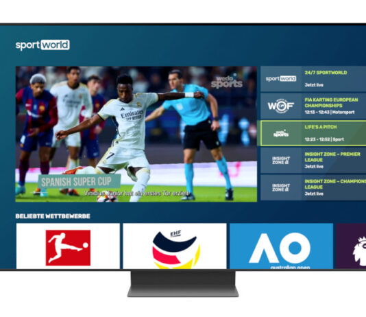 Sportworld auf Smart TVs