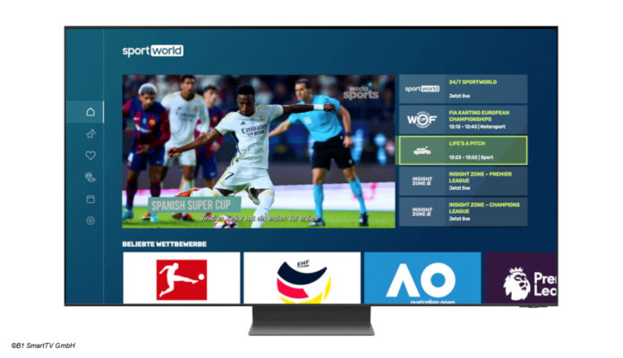 Sportworld auf Smart TVs