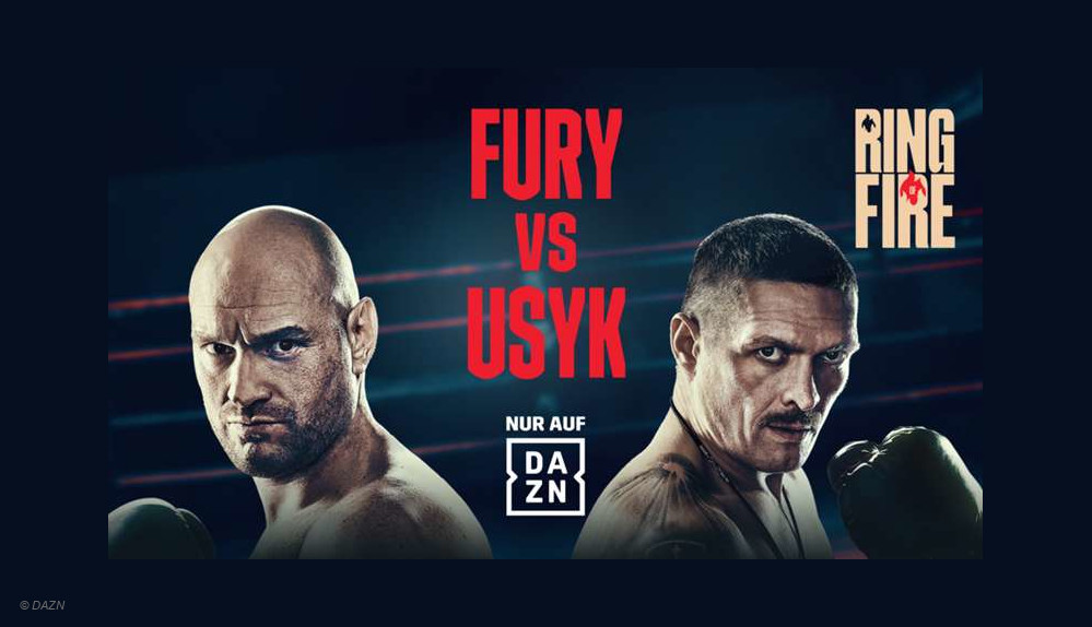 #Fury vs. Usyk: Boxkampf heute live bei DAZN