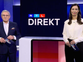 Jan Hofer und Pinar Atalay bei RTL Direkt