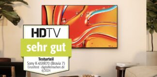 Sony Bravia 7 im Test