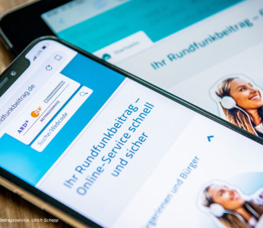 Beitragsservice Online-Service Rundfunkbeitrag