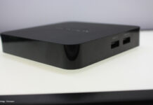 Thomson Streaming Box 240G, Blick auf die rechte Seite