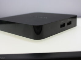 Thomson Streaming Box 240G, Blick auf die rechte Seite