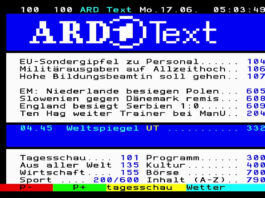 Videotext bei Waipu.tv
