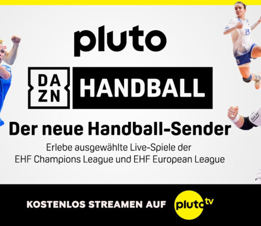 Angebot für den Pluto TV DAZN Handball-Sender