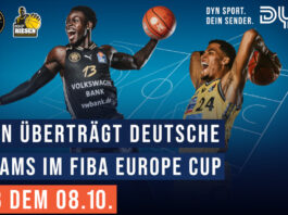 FIBA Banner von Dyn