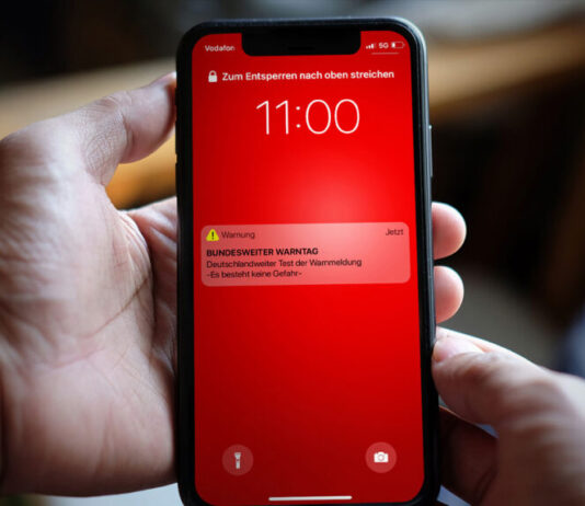 Warntag Vodafone