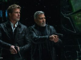 Brad Pit und George Clooney in Wolfs bei AppleTV+
