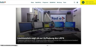 In Liechtenstein wurde der öffentlich-rechtliche Rundfunk am 27. Oktober zu Grabe getragen