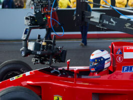 Matt Mella als Alain Prost in Senna