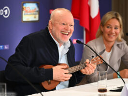 Stefan Raab Christine Strobl ESC