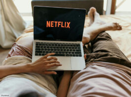 Netflix am Notebook