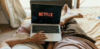 Netflix am Notebook