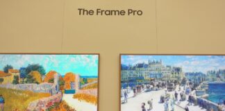 CES 2025 Samsung The Frame Pro