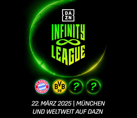 Das Logo der "DAZN Infinty League"