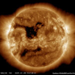 Ein Bild der Sonne im extremen ultravioletten Bereich