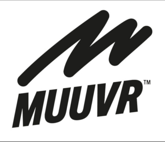 Logo von Muuvr, einem Sports Loyalty Programm, an dem Sport1 Anteile erworben hat.