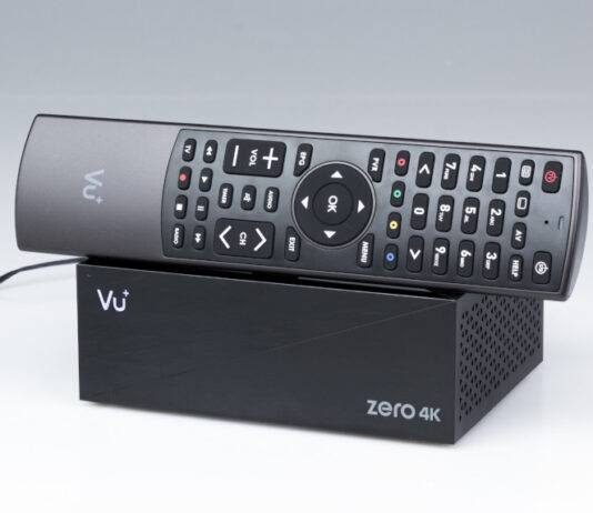 VU+ zero 4K, Box mit Fernbedienung