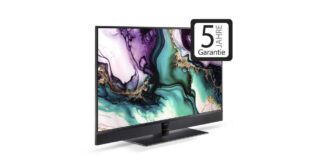 Der neue Fernseher Metz Cubus Blackline mit 5 Jahren Garantie.