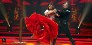 Paola Maria und Massimo Sinató bei lets dance