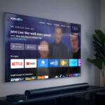 WaipuTV Box auf Fernseher