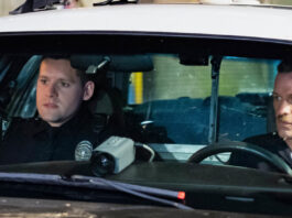 "Im Netz der Gewalt": Der erfahrene LAPD-Officer Ray Mandel und Neuling Nick Holland gemeinsam auf Streife in Los Angeles.